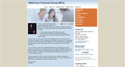 Desktop Screenshot of mfg-financial.com